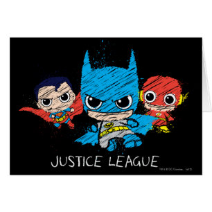 Mini Justice League Sketch