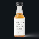 Mini Liquor Bottle Labels 3" x 2" (set of 10)<br><div class="desc">Customise your design in Templett. After you are done editing,  download your file in a JPG format (don't forget to turn on the bleed option). Upload your design here by clicking on the blue "Personalise" button.</div>