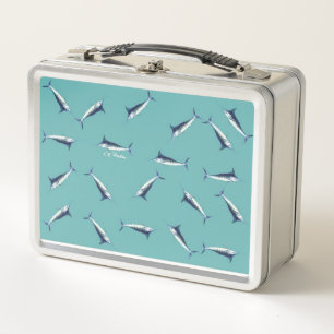 Mini Marlins Metal Lunch Box