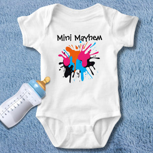 Mini Mayhem Baby Bodysuit