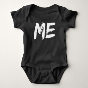 mini me matching with me baby bodysuit