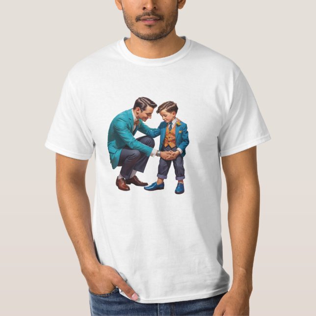 Mini Me, Maxi Hero : T-Shirt (Front)