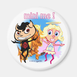 Mini Me! Naughty Boy and Nice Girl Magnet