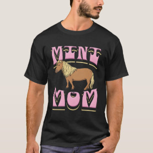 Mini Mum Funny Miniature Horse Lover vintage T-Shirt