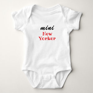 Mini New Yorker, Baby Gift, Girl, Boy, Unisex  Bodysuit