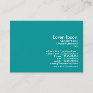 Mini Photocard Template Business Card
