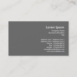 Mini Photocard Template Business Card