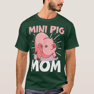 Mini Pig Piglet Swine Farm Animal Piggy Cute Pig M T-Shirt