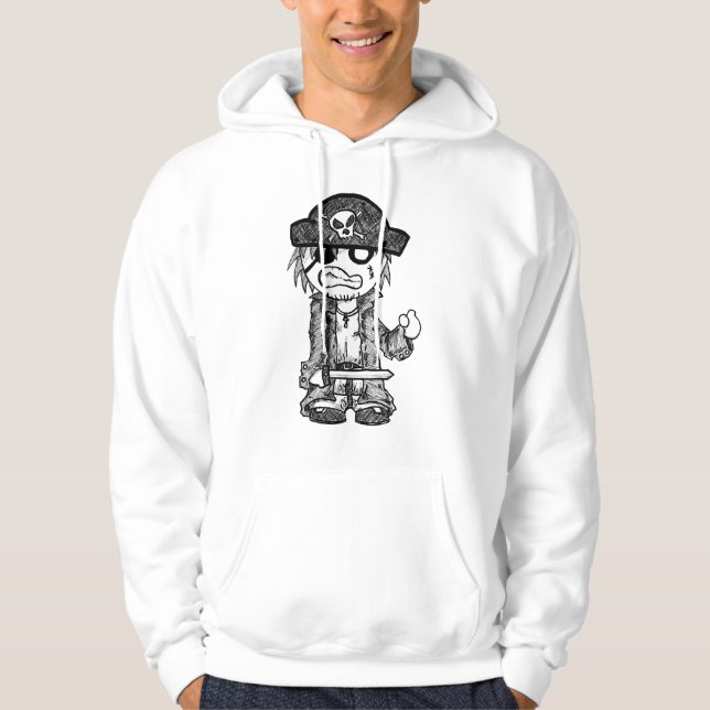 Mini Pirate Captain Hoodie (Front)