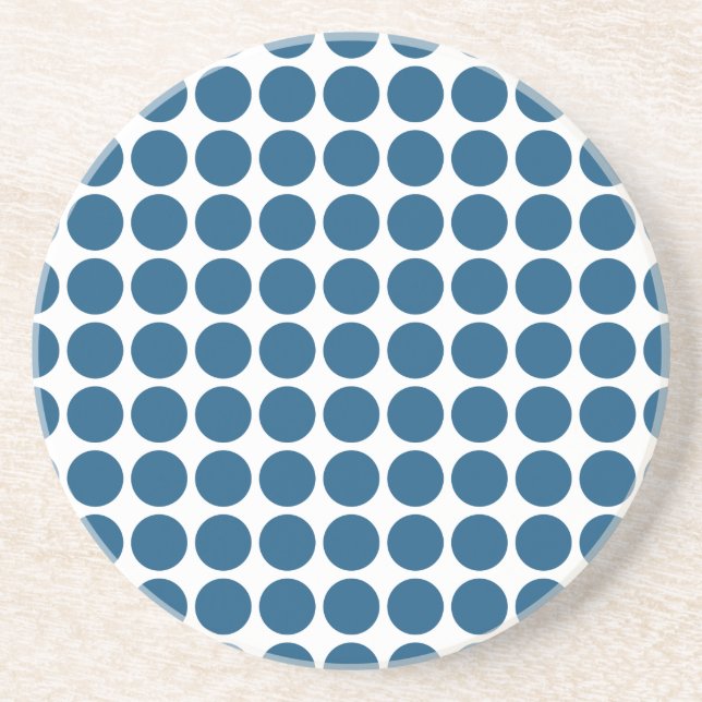 Mini Polka Dots Coaster (Front)