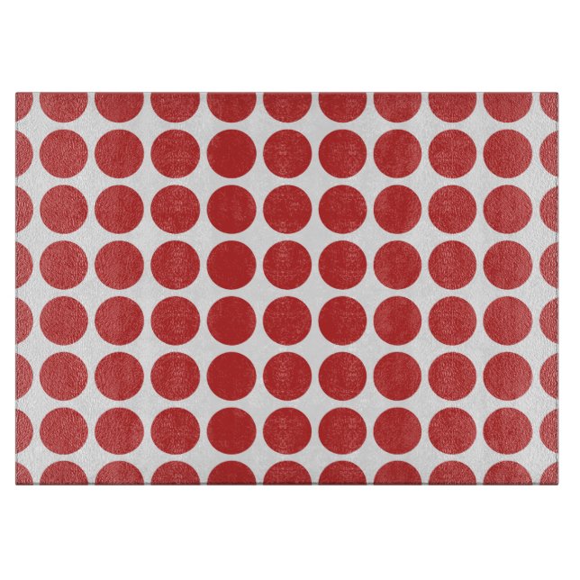 Mini Polka Dots Cutting Board (Front)