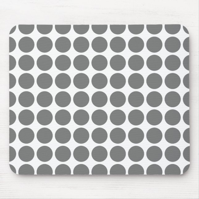 Mini Polka Dots Mousepad (Front)