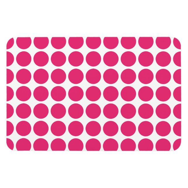 Mini Polka Dots Premium Magnet (Horizontal)