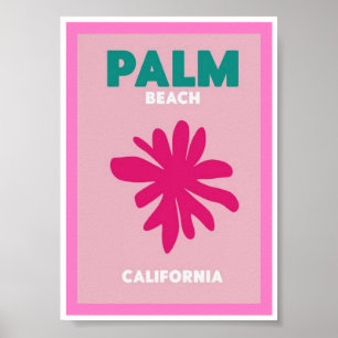 Mini Poster - Palm Beach California