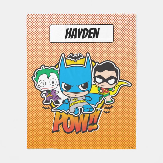 Mini Pow Fleece Blanket (Front)