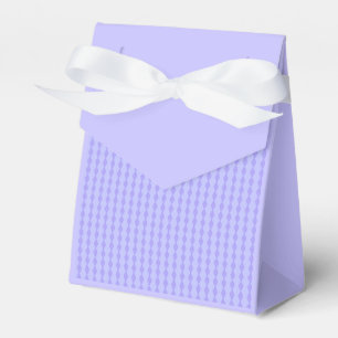 Mini Purple Diamond Pattern Favour Box