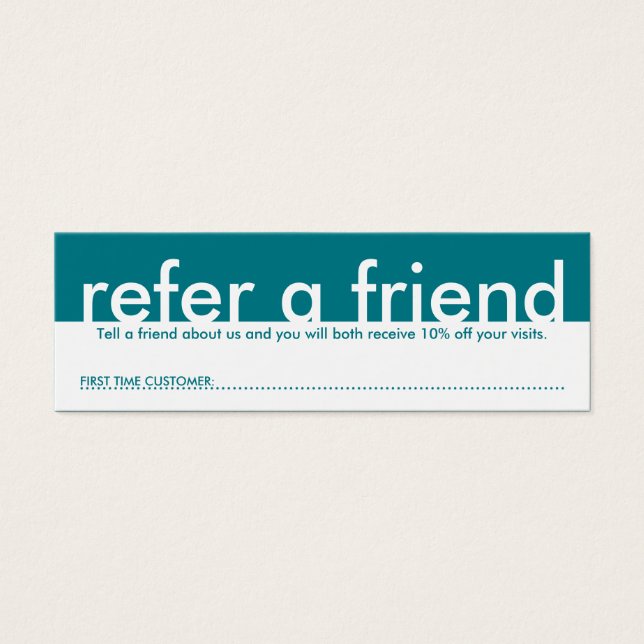 mini refer a friend (Front)