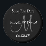 Mini Save The Date Magnets<br><div class="desc">Visit ArtisticPostage.  These Save The Date Magnets templates can easily be customised or personalised by the happy couple.  Personalisation and customisation options include photos,  pictures,  a monogram or monograms,  and/or the names of the bride and groom.</div>