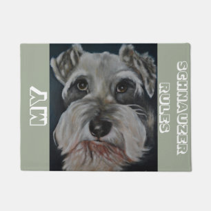 Mini Schnauzer Door Mat