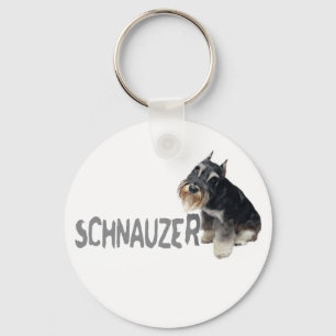 Mini Schnauzer Key Ring