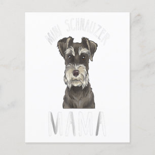 Mini Schnauzer Mum Shirt Mini Schnauzer Mama Flyer