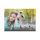 MINI Size 3.5" X 2.5" Grad  Photo Invite Cards