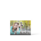 MINI Size 3.5" X 2.5" Grad Photo Invite Cards