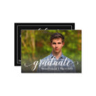 MINI Size 3.5" X 2.5" Grad  Photo Invite Cards