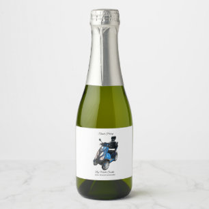 Mini Sparkling Wine Bottle Labels (7.6 cm x 5.1 cm