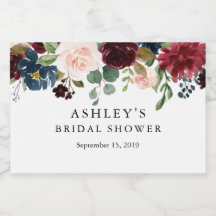 Mini Sparkling Wine Labels - SIENNA Collection