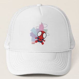 Mini Spider-Man & City Graphic Trucker Hat