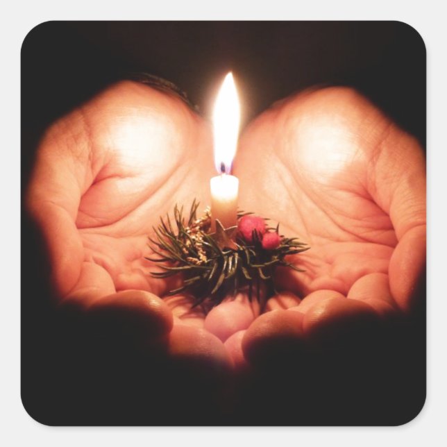 Mini Spray Square Sticker (Front)