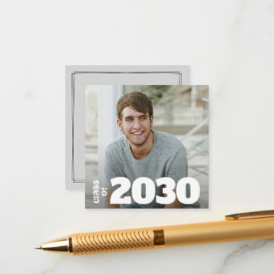 MINI Square Photo Graduation Party Invitations