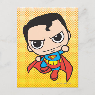 Mini Superman Flying Postcard
