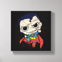 Mini Superman Sketch - Flying