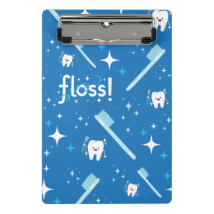 Mini tooth clipboard, Gift for Dental Hygienist Clipboard