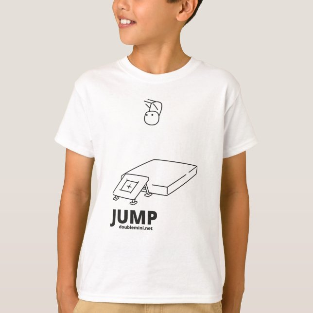 Mini Trampoline JUMP T-Shirt (Front)