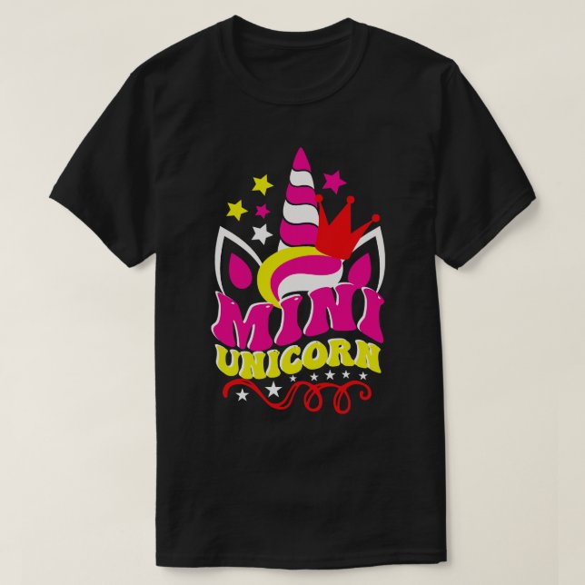 Mini Unicorn T-Shirt (Design Front)