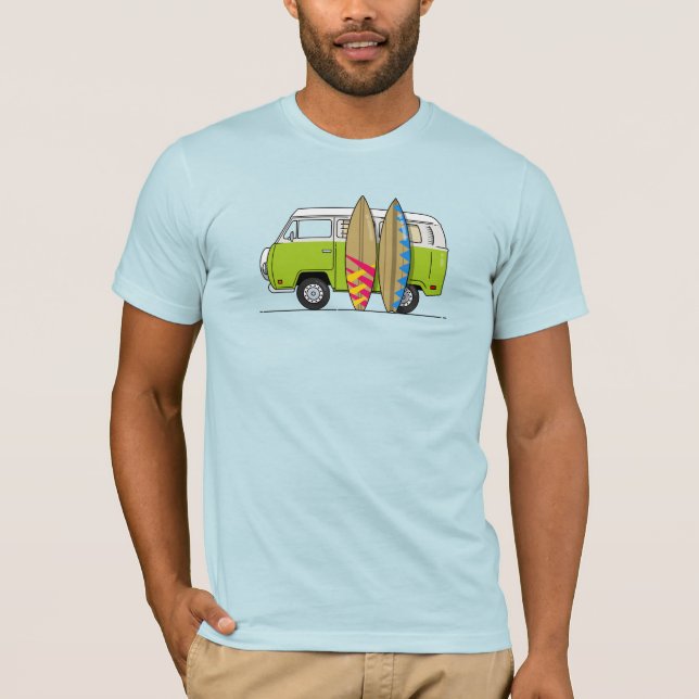 Mini Van & Surf T-Shirt (Front)