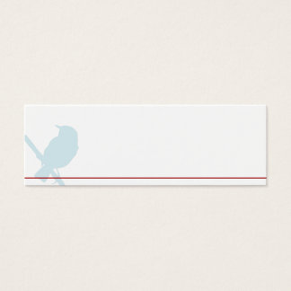 Mini wedding table cards