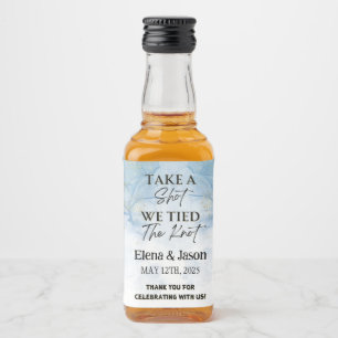 Mini Whiskey Botlle Label - Liquor Label - Wedding