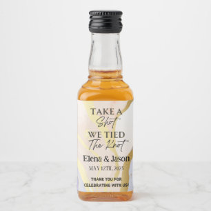 Mini Whiskey Botlle Label - Liquor Label - Wedding