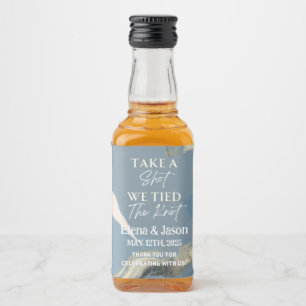 Mini Whiskey Botlle Label - Liquor Label - Wedding