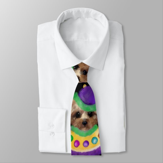 MINI YORKIE POO    TIE (Tied)