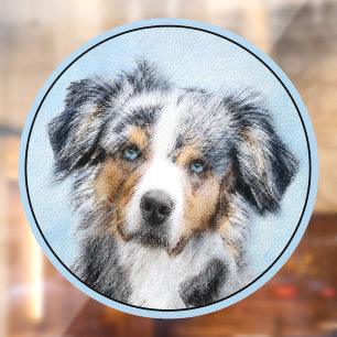 Miniature American Shepherd Painting - Dog Art