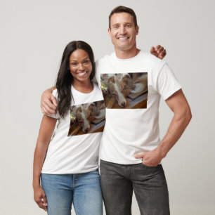Miniature American Shepherd Red Merle Sleeping T-Shirt