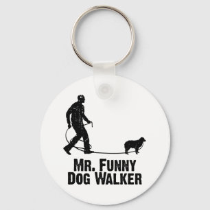 Miniature Australian Shepherd Key Ring