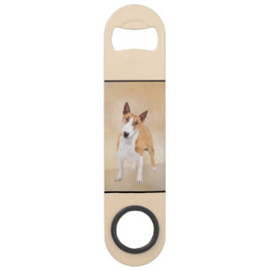 Miniature Bull Terrier Painting - Cute Original Do
