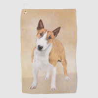 Miniature Bull Terrier Painting - Cute Original Do