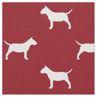 Miniature Bull Terrier Silhouettes MiniBull Dogs
